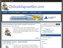 Tablet Screenshot of onlinekitapozetleri.com